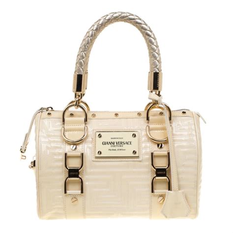 versace white handbags